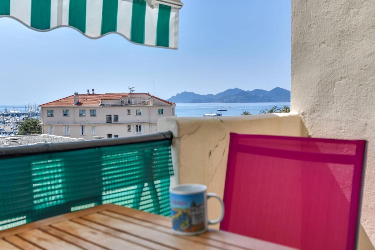 Immogroom - Sea View - Balcony - 5 Min From The Beach - Ac - Wifi Cannes Eksteriør bilde