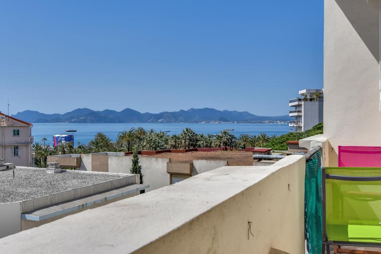 Immogroom - Sea View - Balcony - 5 Min From The Beach - Ac - Wifi Cannes Eksteriør bilde